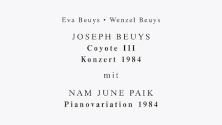 Joseph Beuys - Coyote III